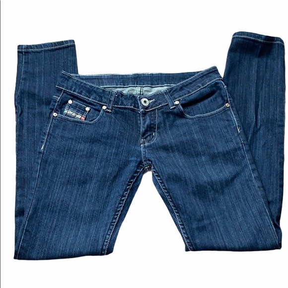 Diesel Mid Rise Skinny Jeans - Picture 2 of 6